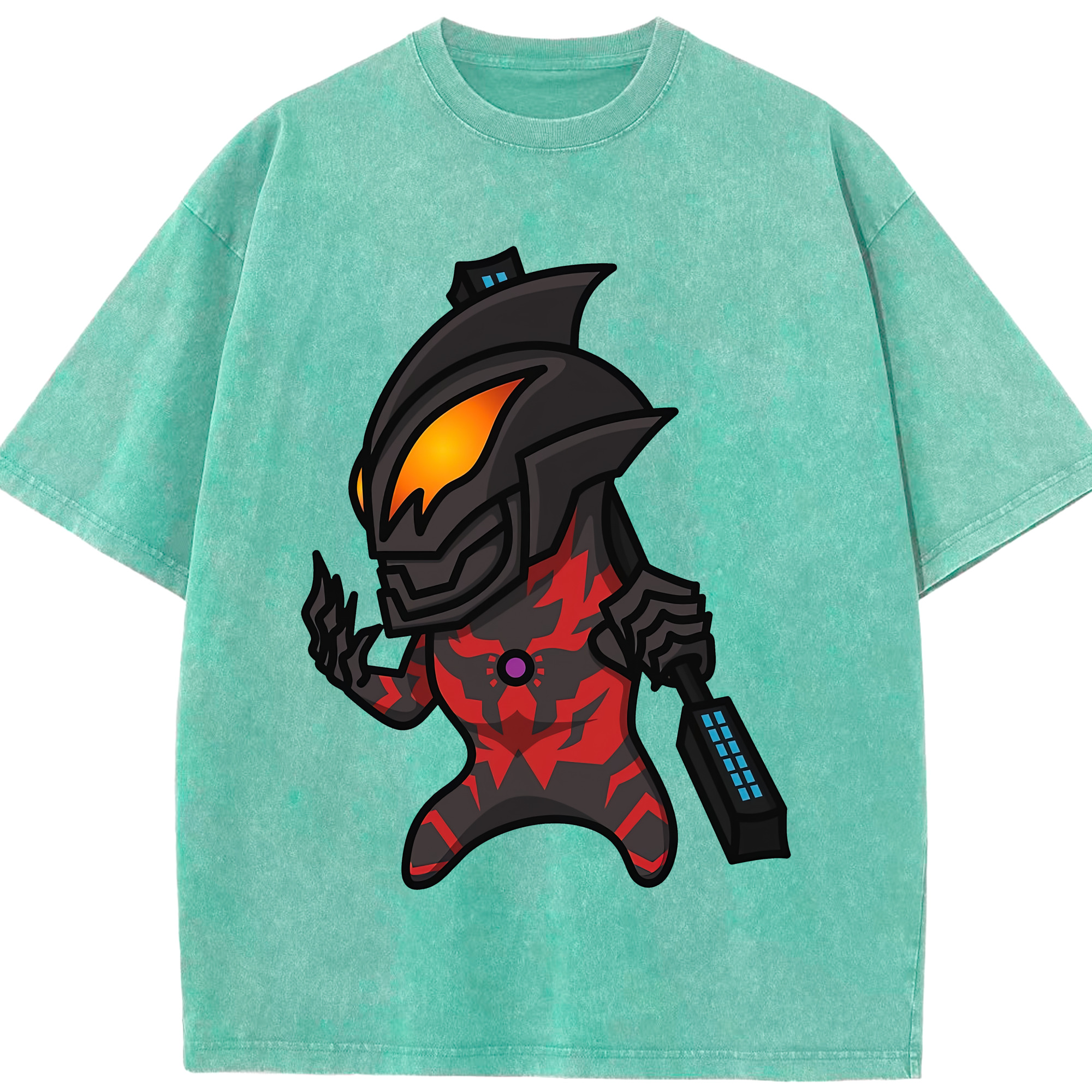 （画像用） ウルトラマン Ultraman 綿100% ヴィンテージ風 半袖Tシャツ（フロントプリント）